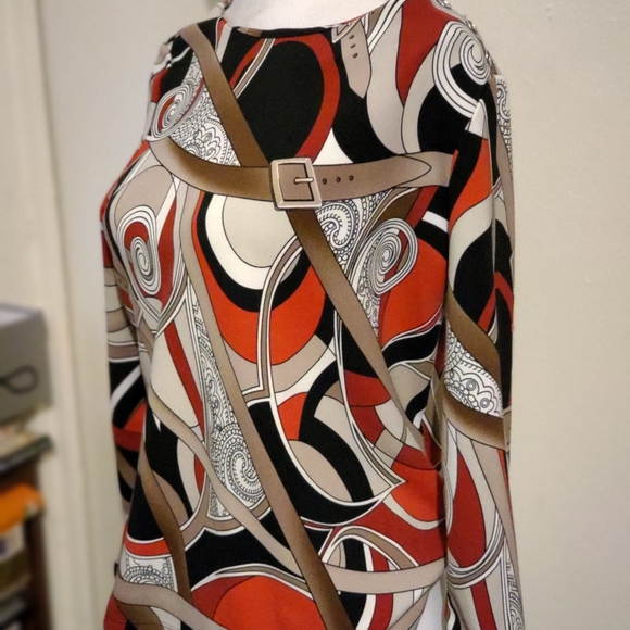 Chico's Pattern Blouse - Picture 2 of 4